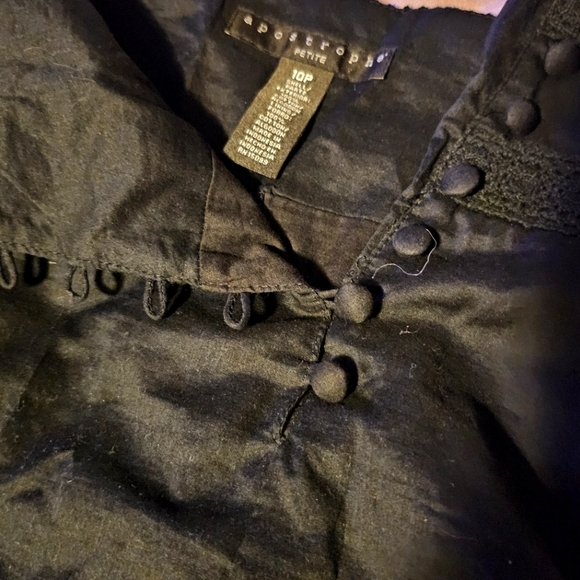 Apostrophe cotton mini skirt - Picture 5 of 5